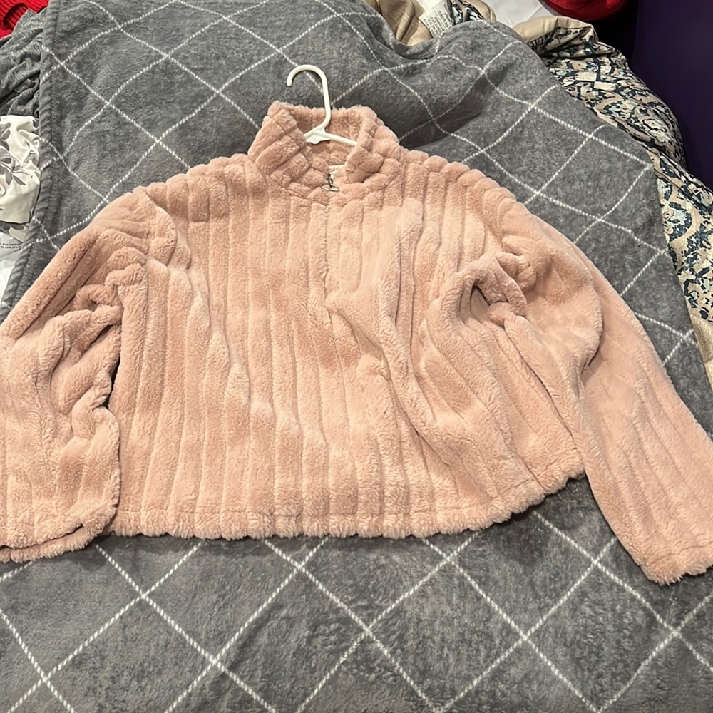 A comfy sweater like hoodie